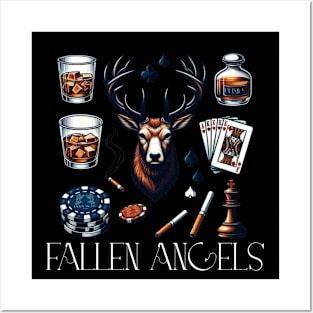 Fallen Angels Stag Lifestyle Posters and Art